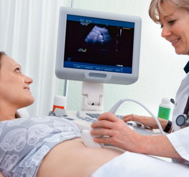 Nėščios moters echoskopija